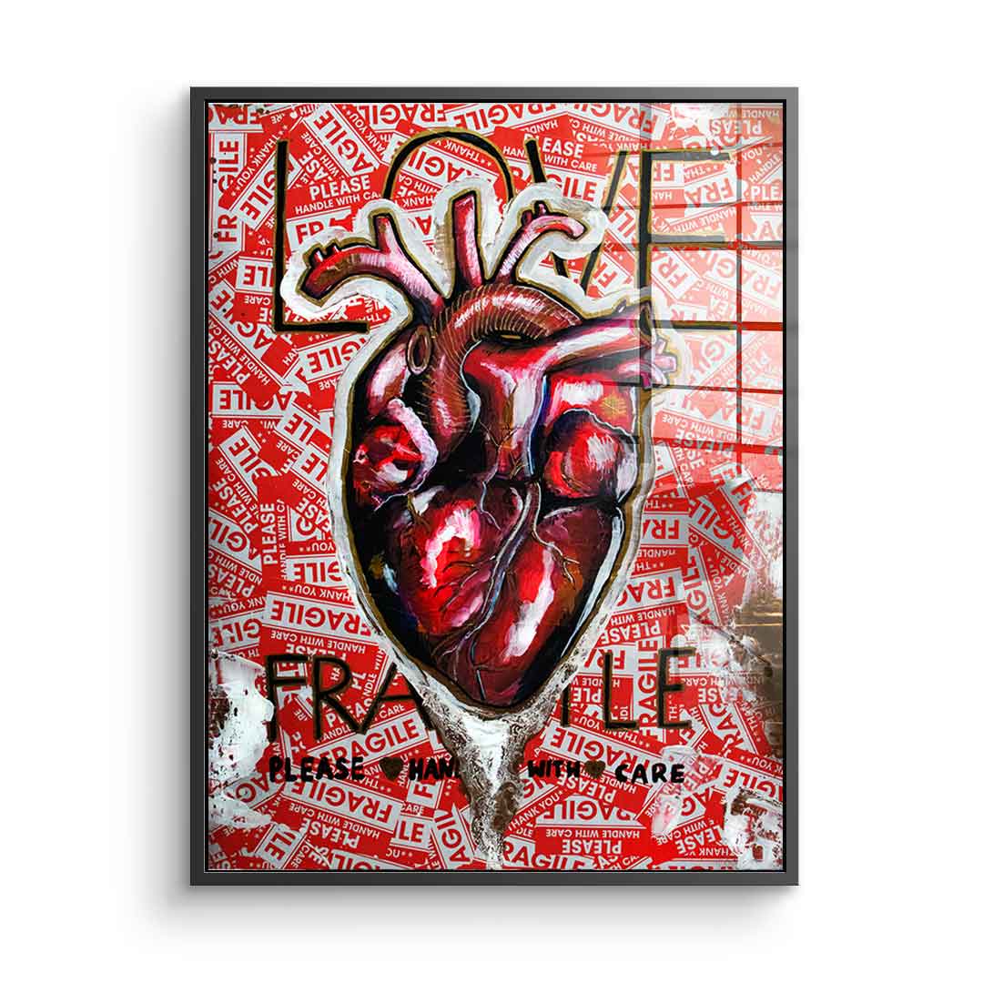 Fragile - Acrylic glass