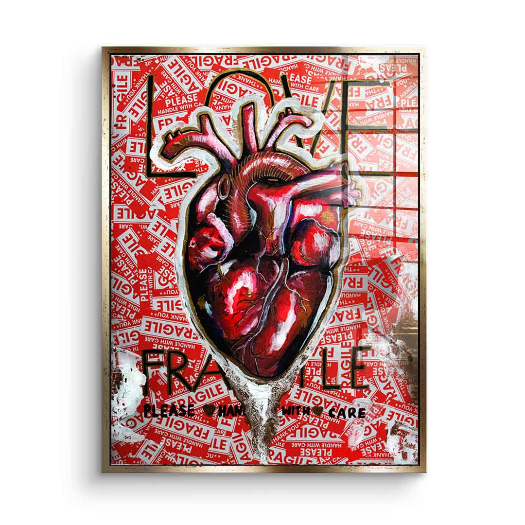 Fragile - Acrylic glass