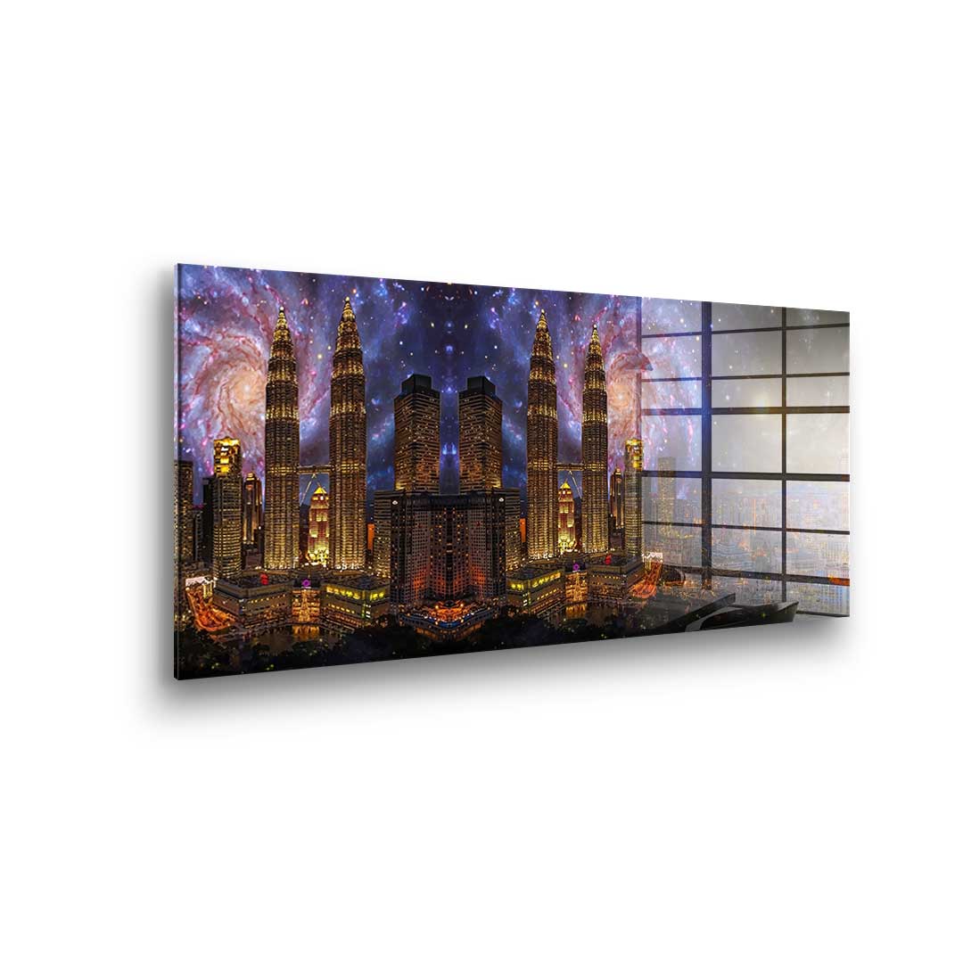 City of the Galaxy - Acrylic glass