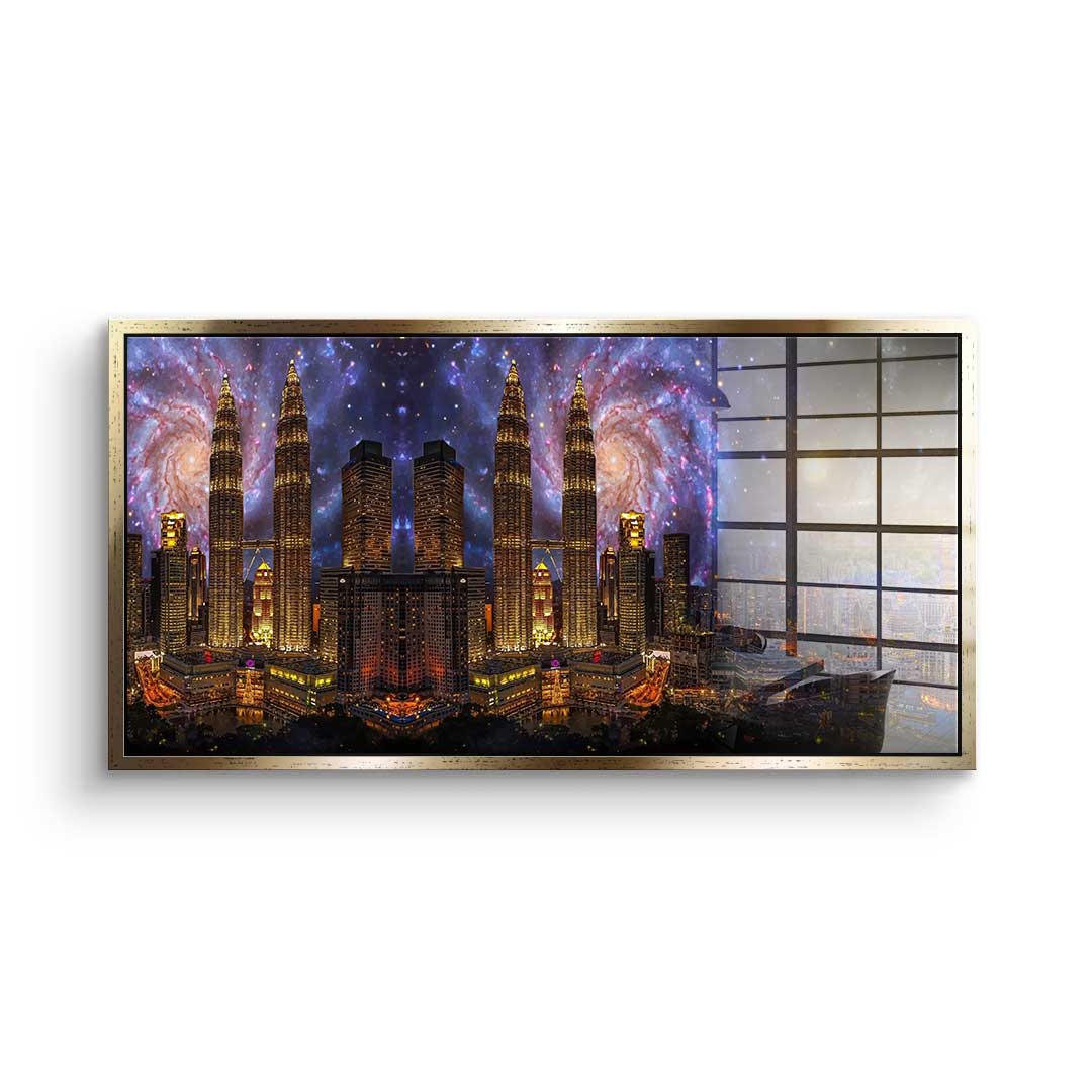 City of the Galaxy - Acrylic glass