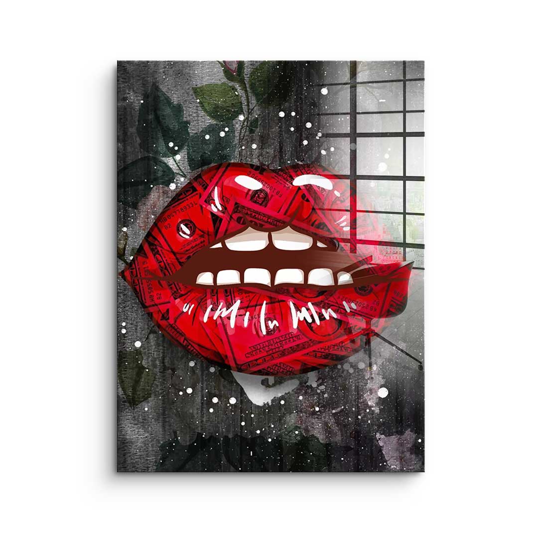 Modern Kiss- szkło akrylowe