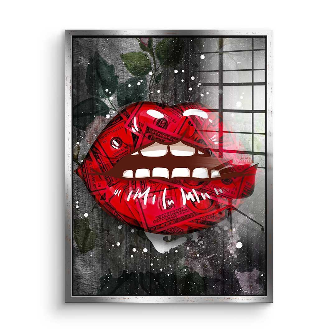 Modern Kiss- szkło akrylowe