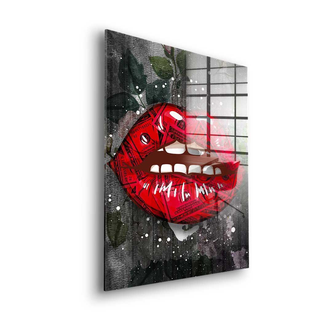 Modern Kiss- szkło akrylowe