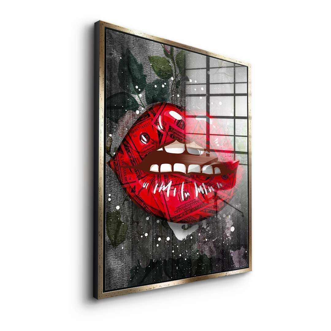 Modern Kiss- szkło akrylowe