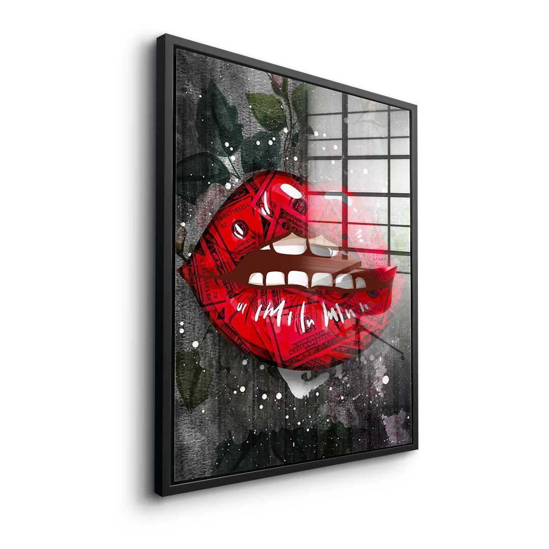 Modern Kiss- szkło akrylowe