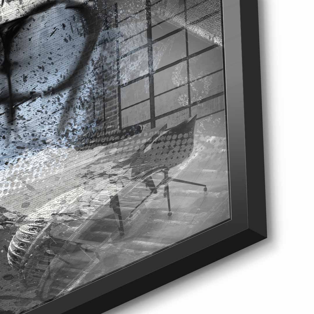 Hustle Hard - Acrylic glass