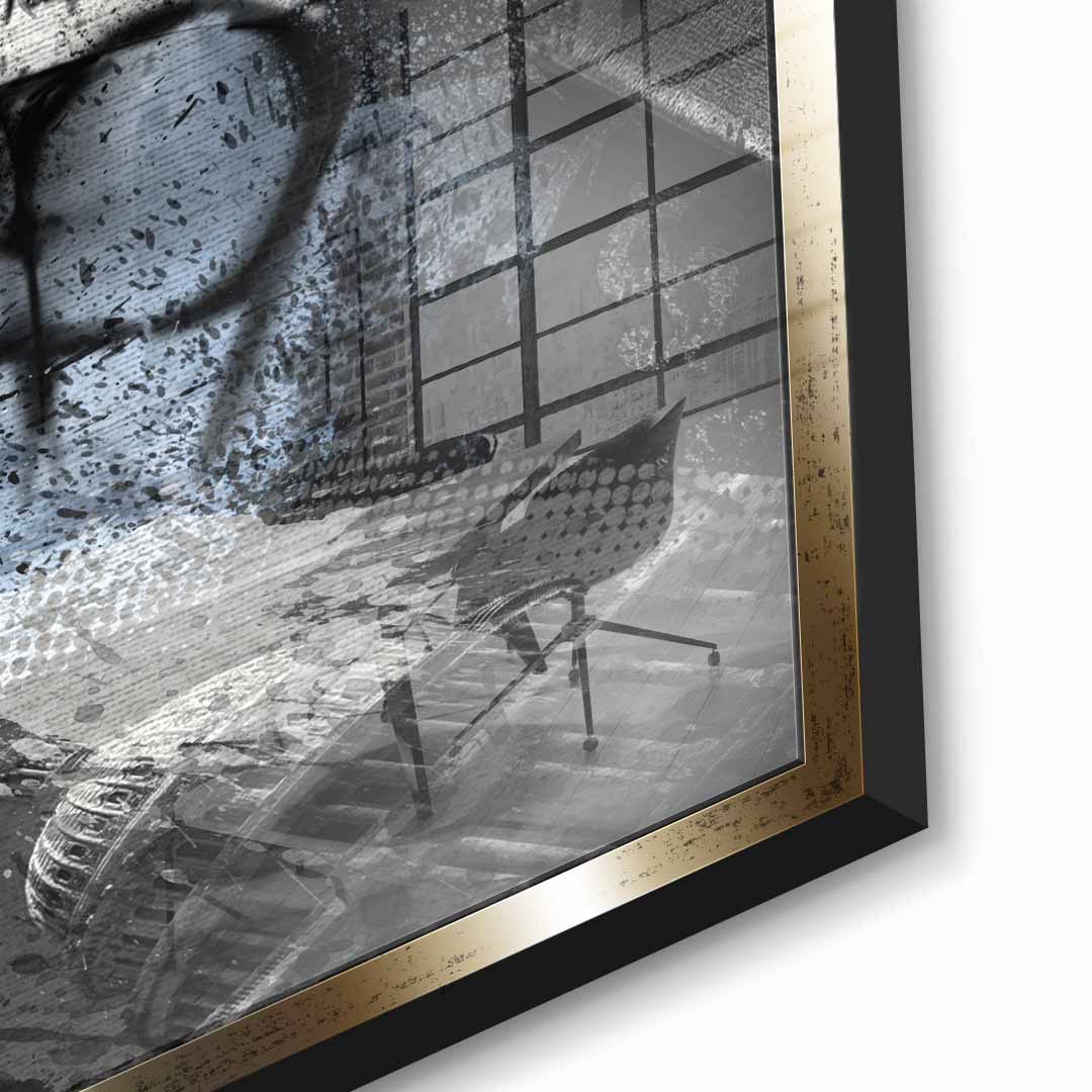 Hustle Hard - Acrylic glass