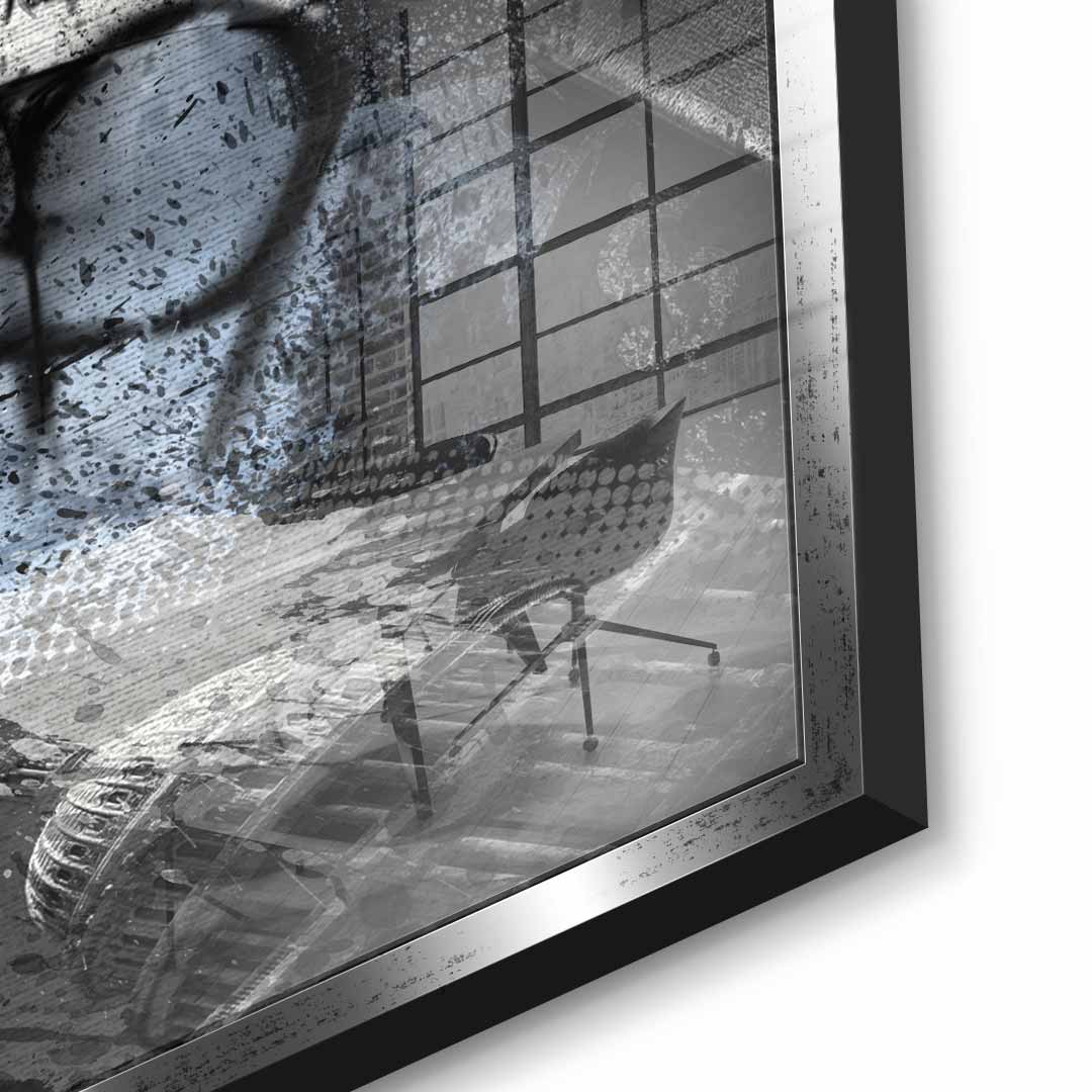 Hustle Hard - Acrylic glass