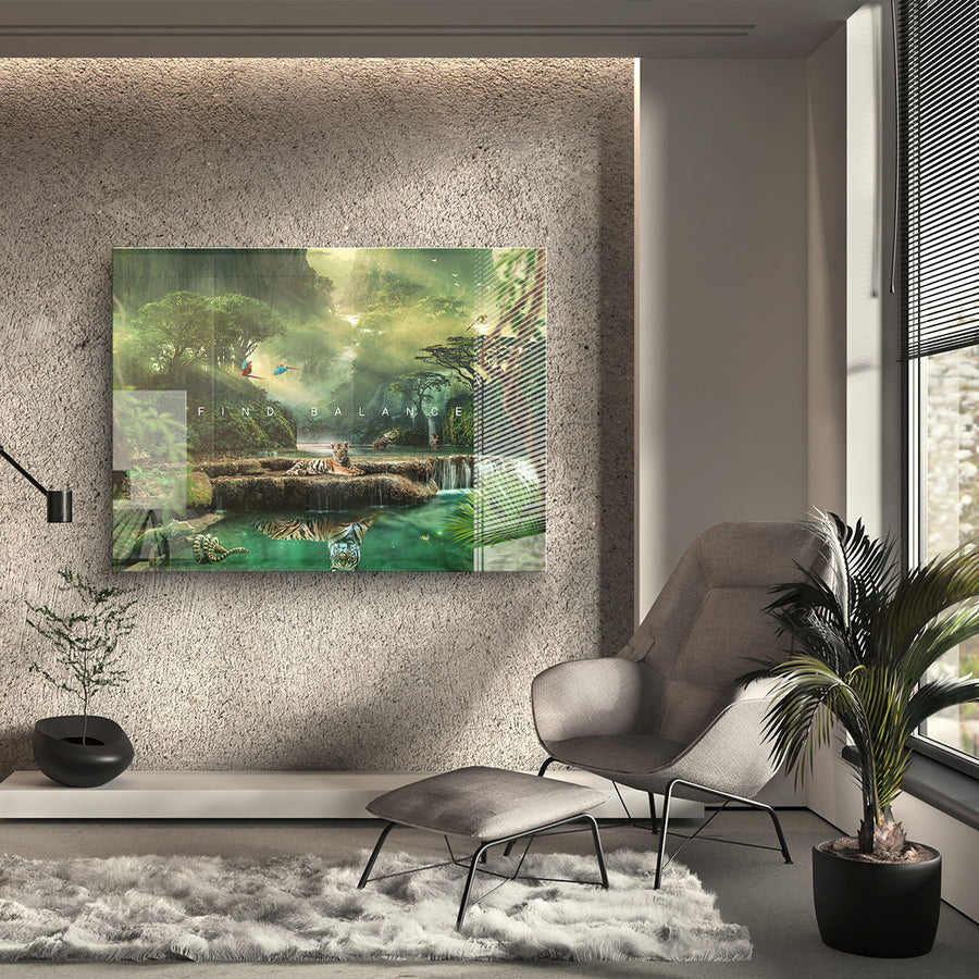 FIND BALANCE - Acrylic glass