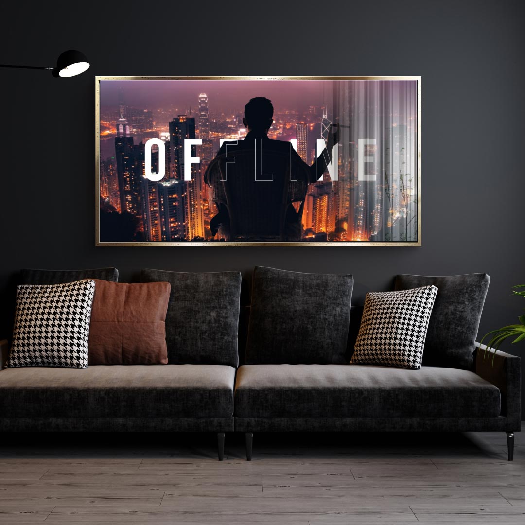 OFFLINE 2.0 - Acrylic glass