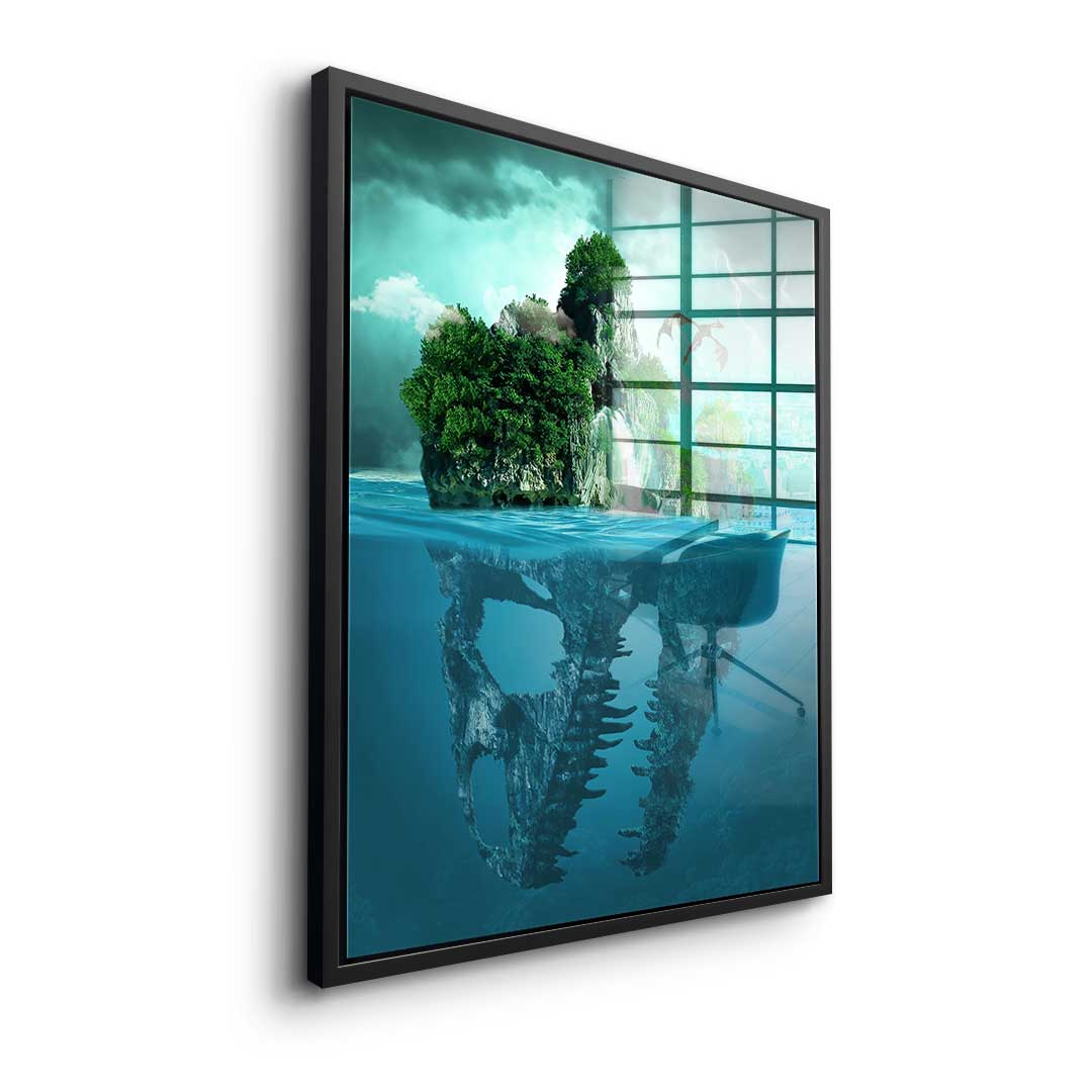 Island With Two Faces - acrylic glass