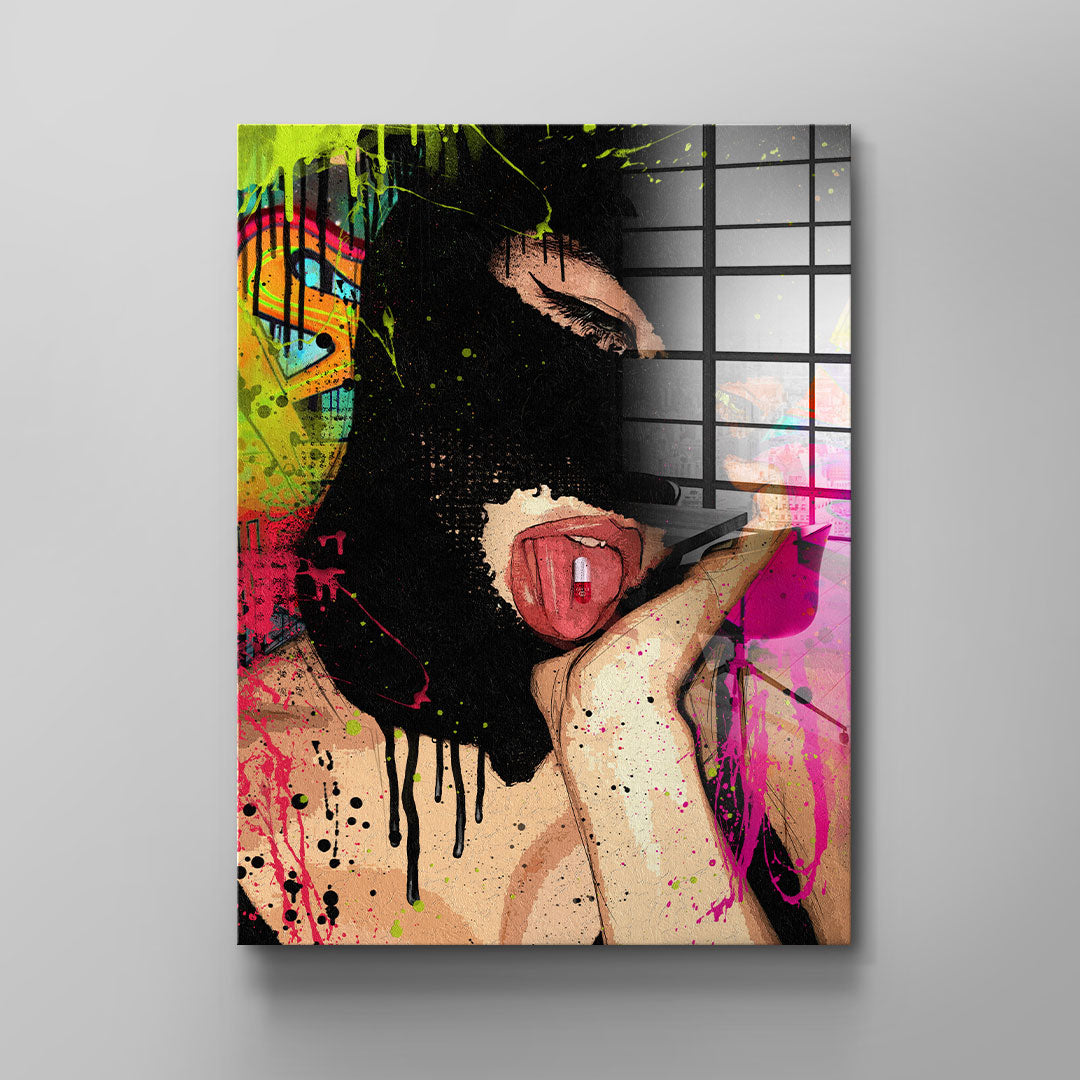 BAD GIRL - Acrylglas