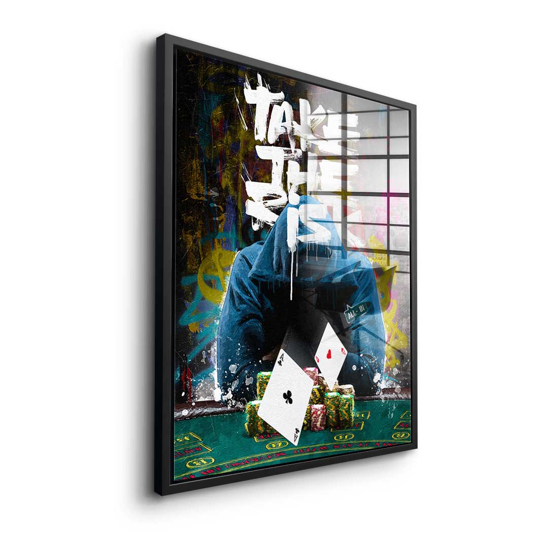 Take the Risk - Acrylic Glass