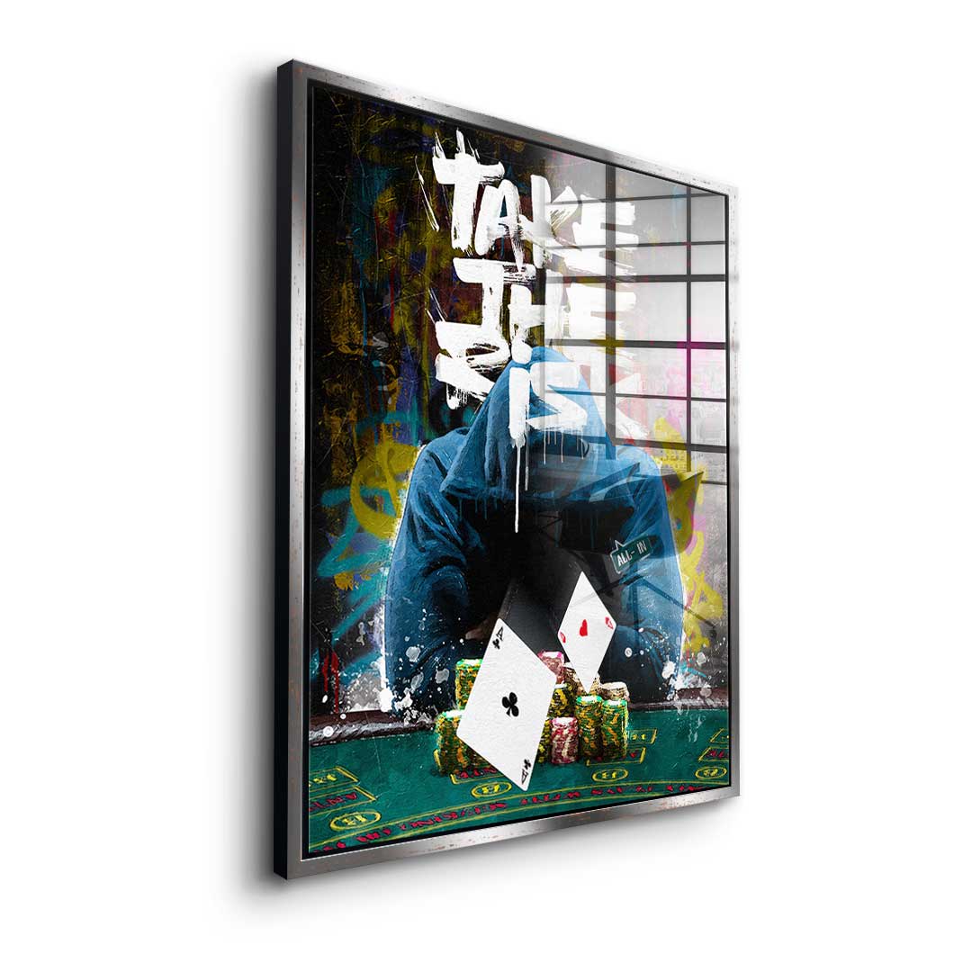 Take the Risk - Acrylic Glass