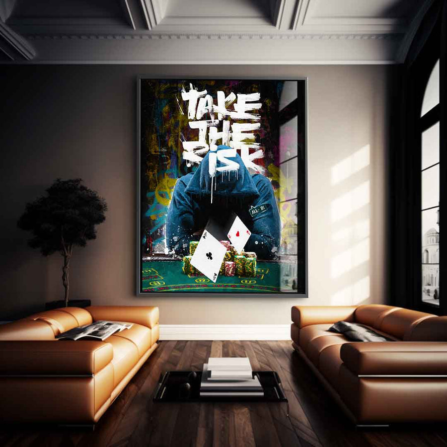 Take the Risk - Acrylic Glass