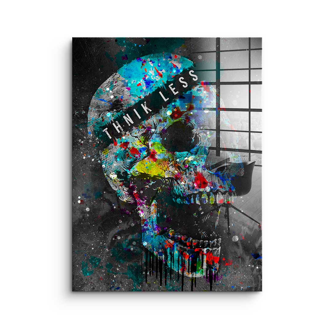 Think Less - Szkło akrylowe