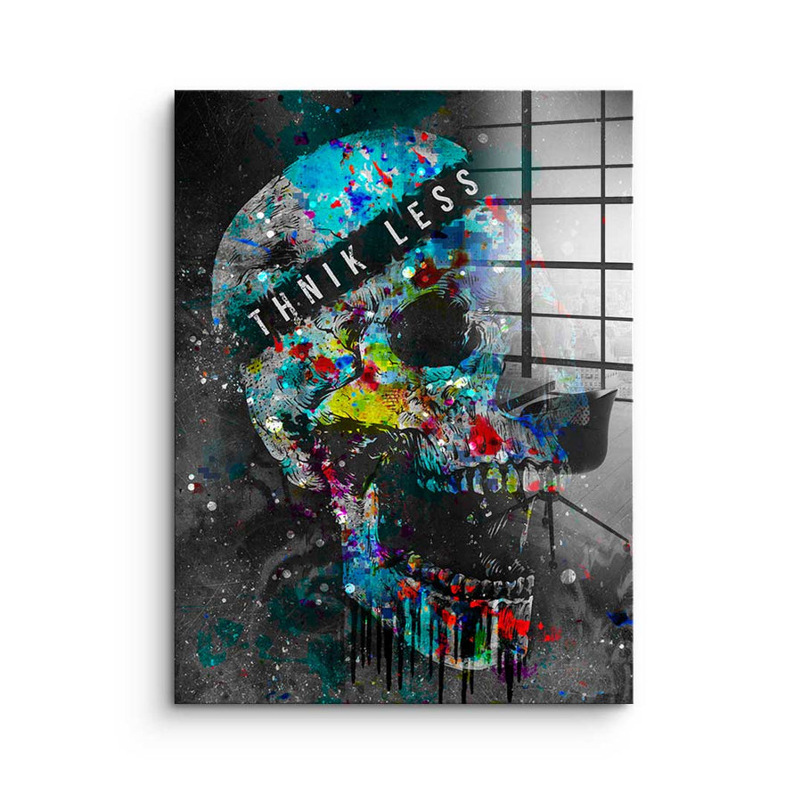 Think Less - Acrylglas