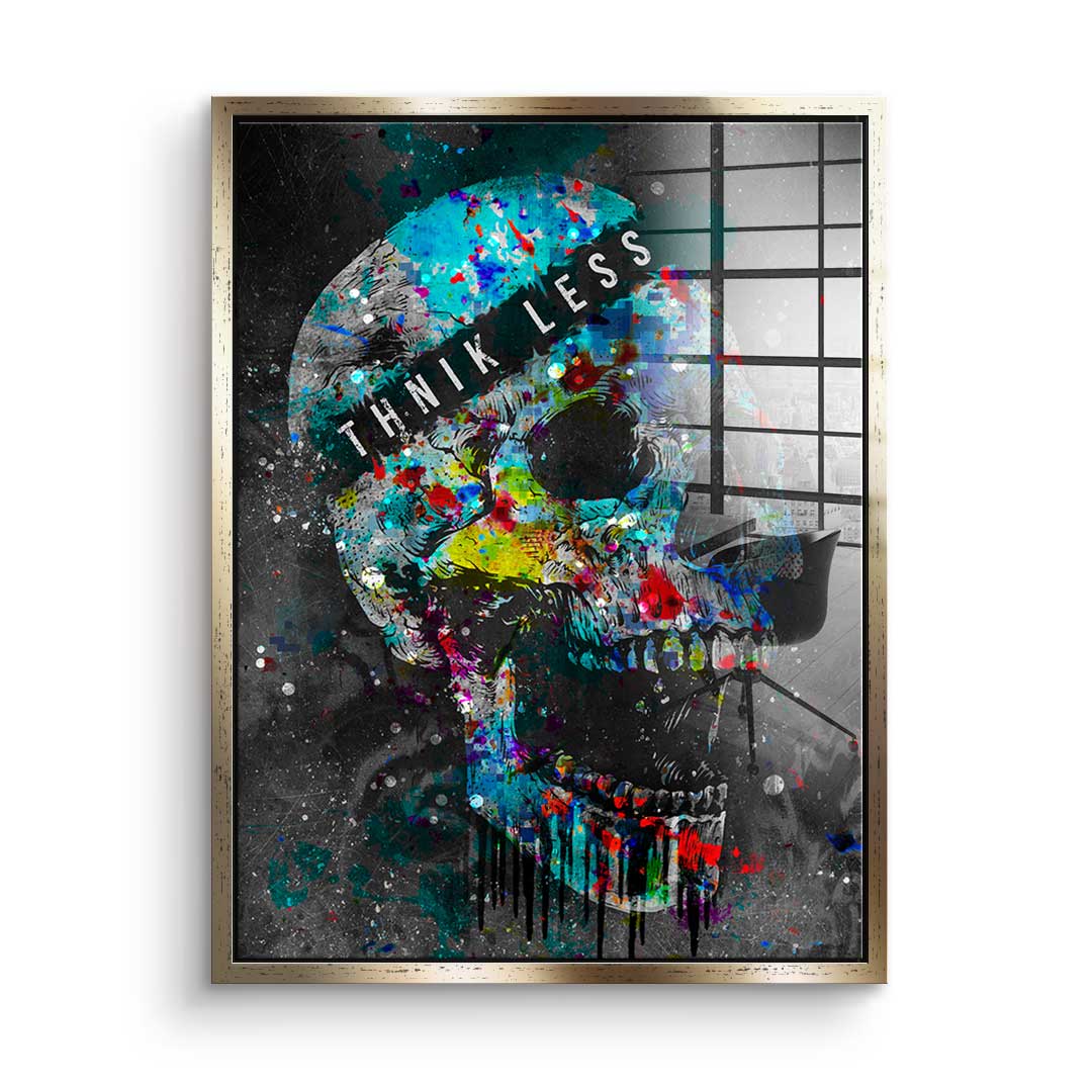 Think Less - Szkło akrylowe