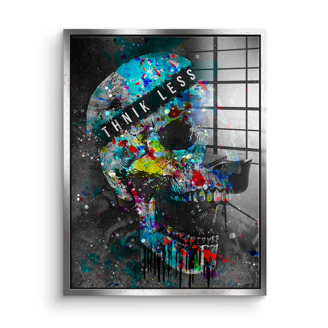 Think Less - Szkło akrylowe