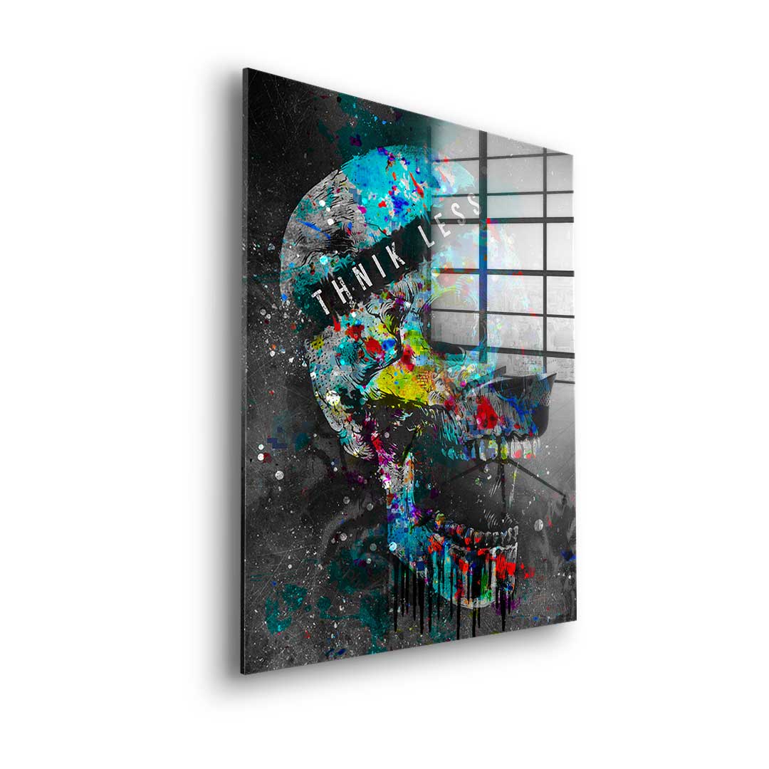 Think Less - Szkło akrylowe