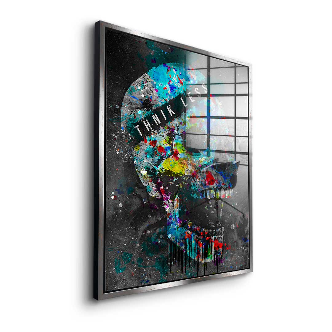 Think Less - Szkło akrylowe