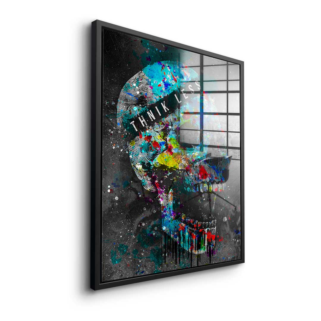 Think Less - Szkło akrylowe
