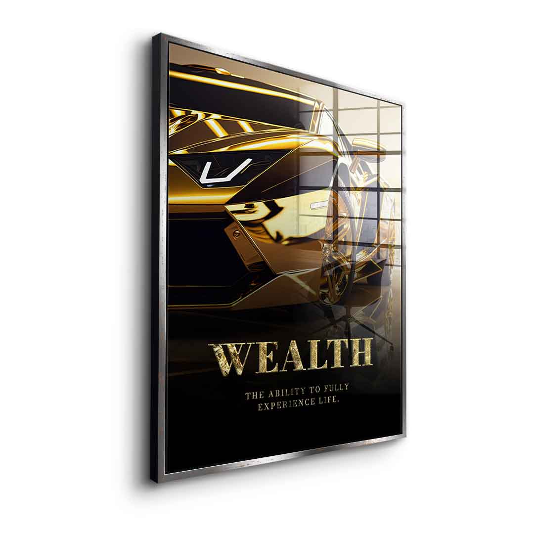 Wealth - Acrylglas
