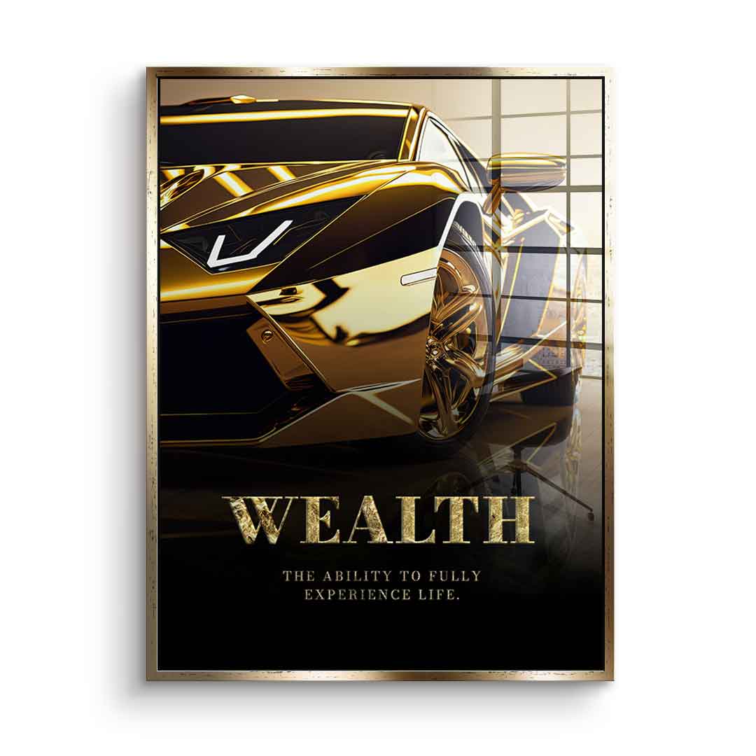 Wealth - Acrylglas