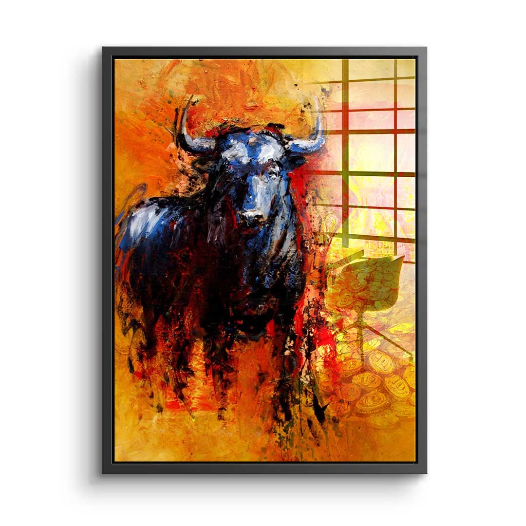 Zeit ist Geld - Acrylglas