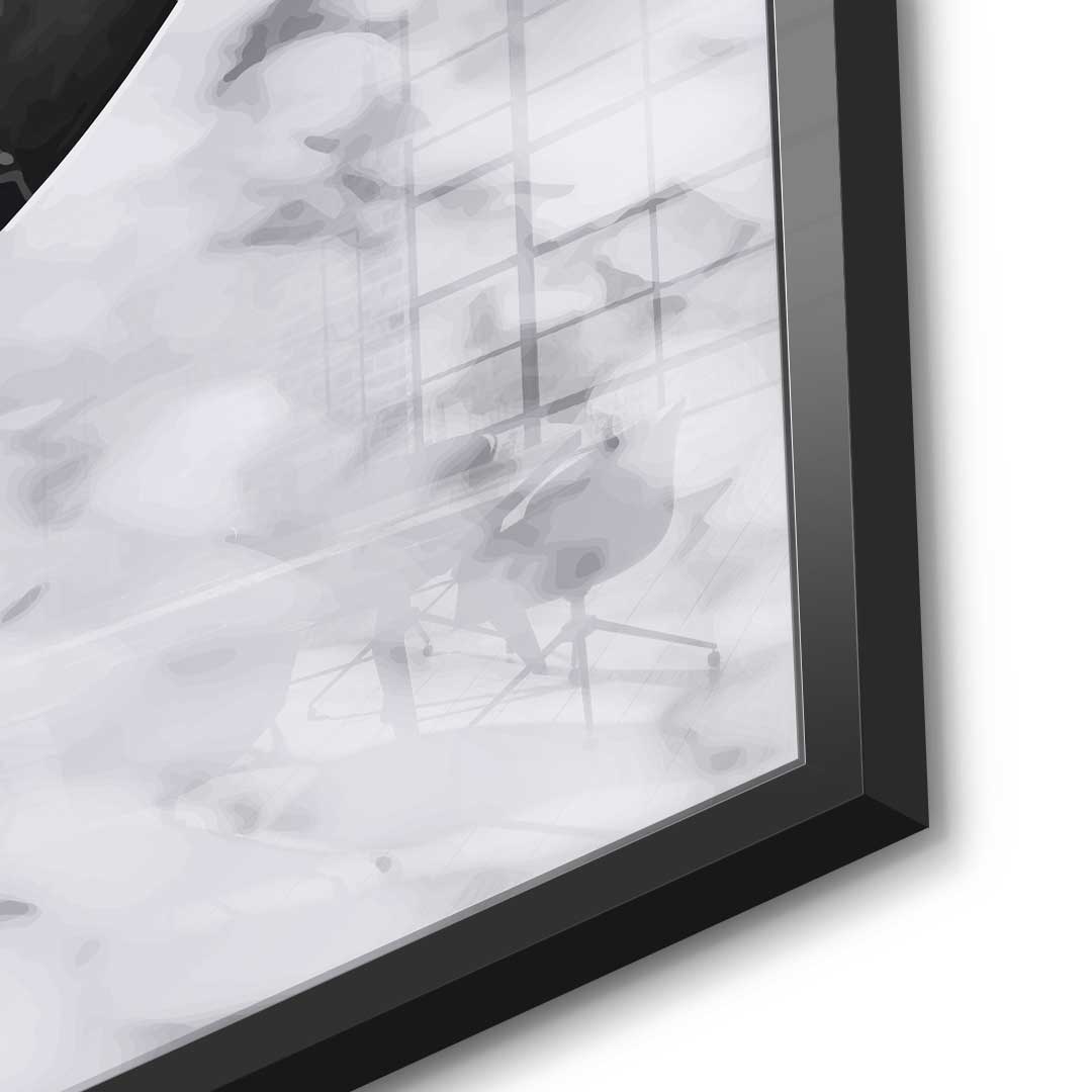 Lips X Marble - Acrylic glass