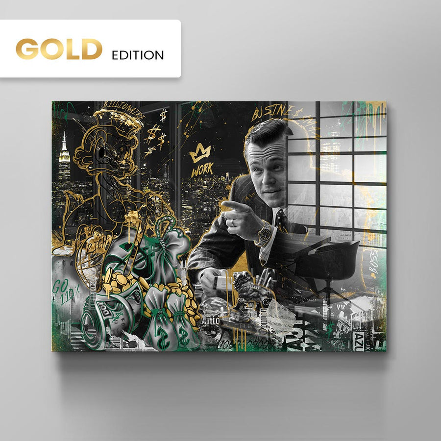 BUSINE$$ MAN - Blattgold