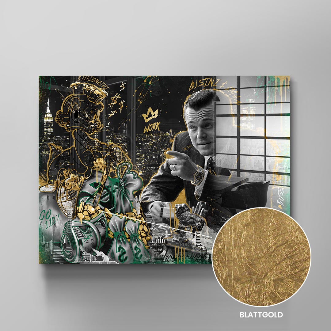 BUSINE$$ MAN - Blattgold