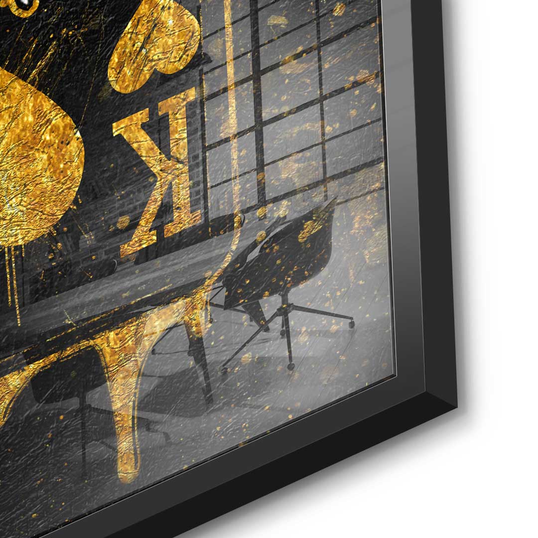 King Card - Gold Leaf