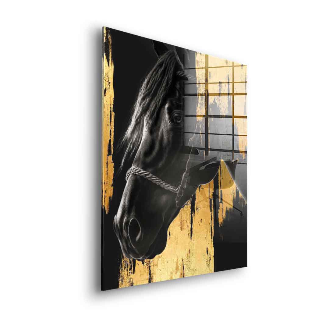 Luxury Horse - Gold Leaf