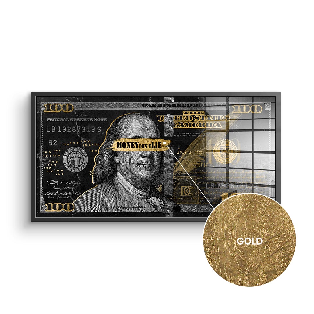 Money dont lie - Blattgold