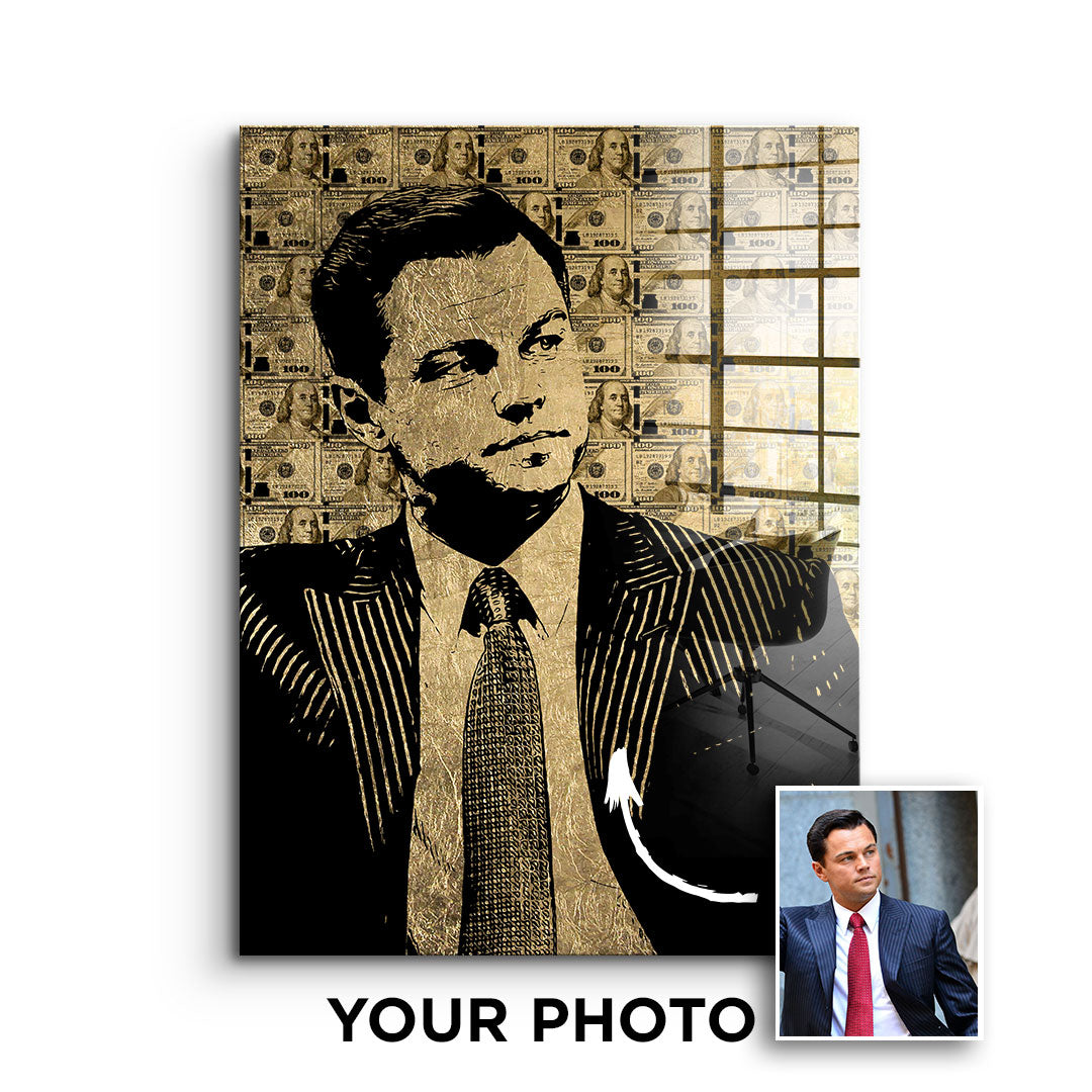 GOLD MONEY PORTRAIT - Personalisierbar