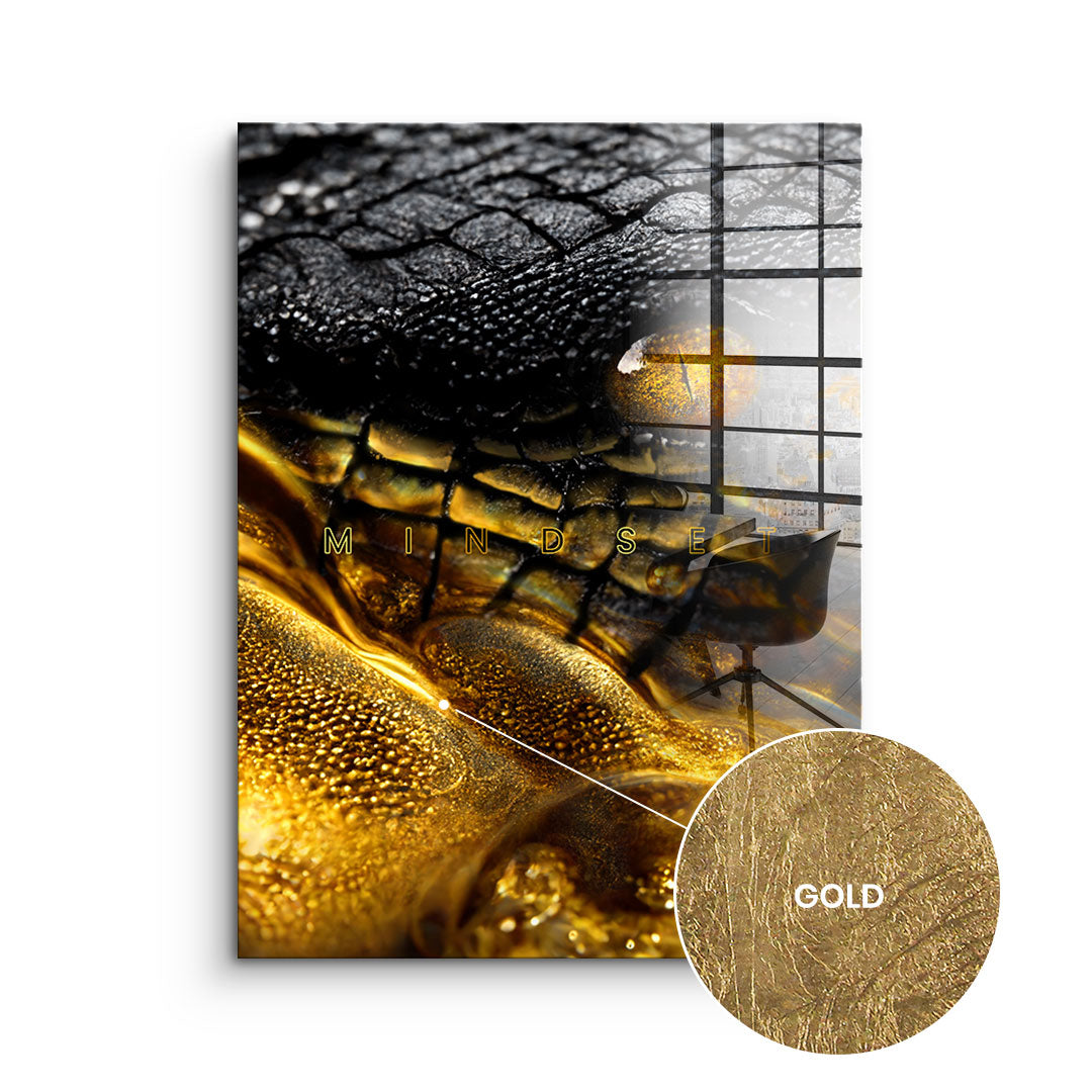 Gold Crocodile - BLATTGOLD