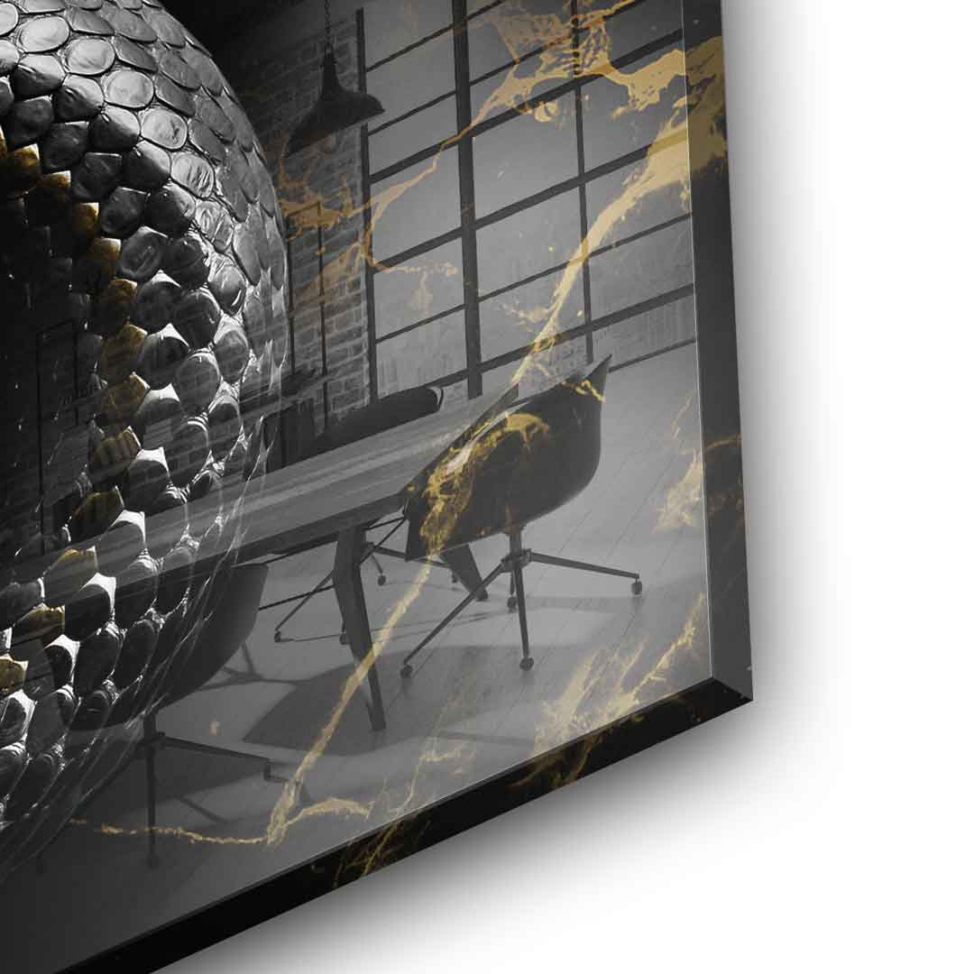 Luxury Snake - Gold Leaf