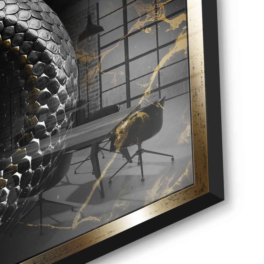 Luxury Snake - Gold Leaf
