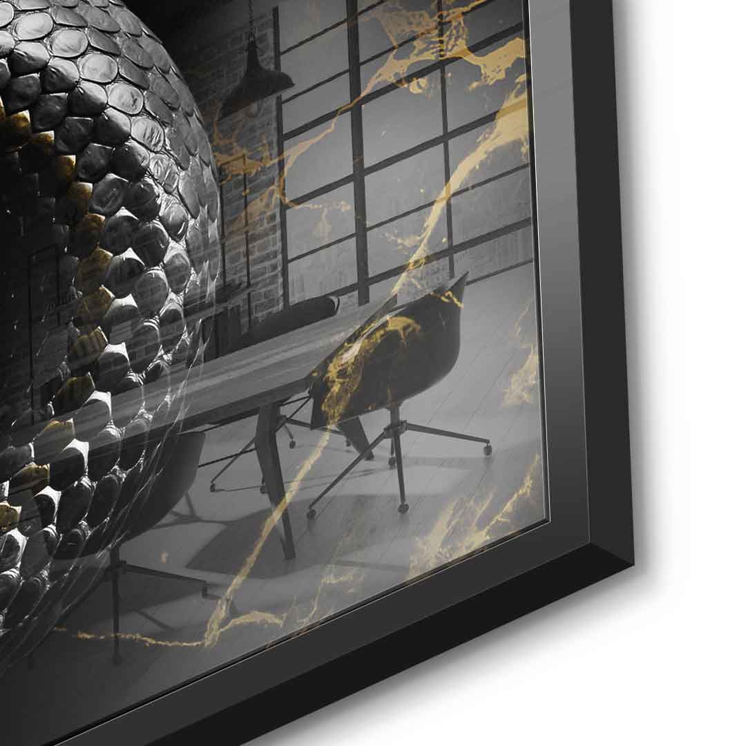 Luxury Snake - Gold Leaf