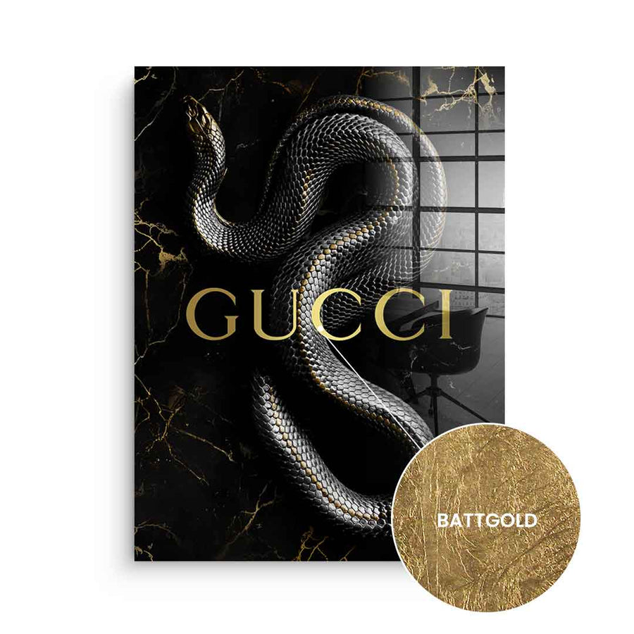 Luxury Snake - Blattgold