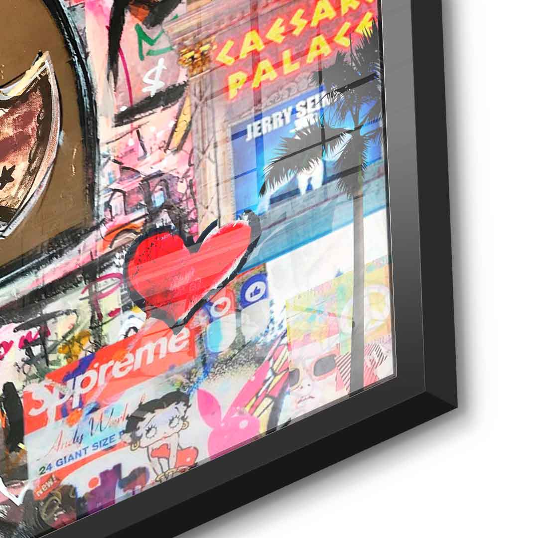 Scrooge McDuck in Las Vegas - Acrylic glass