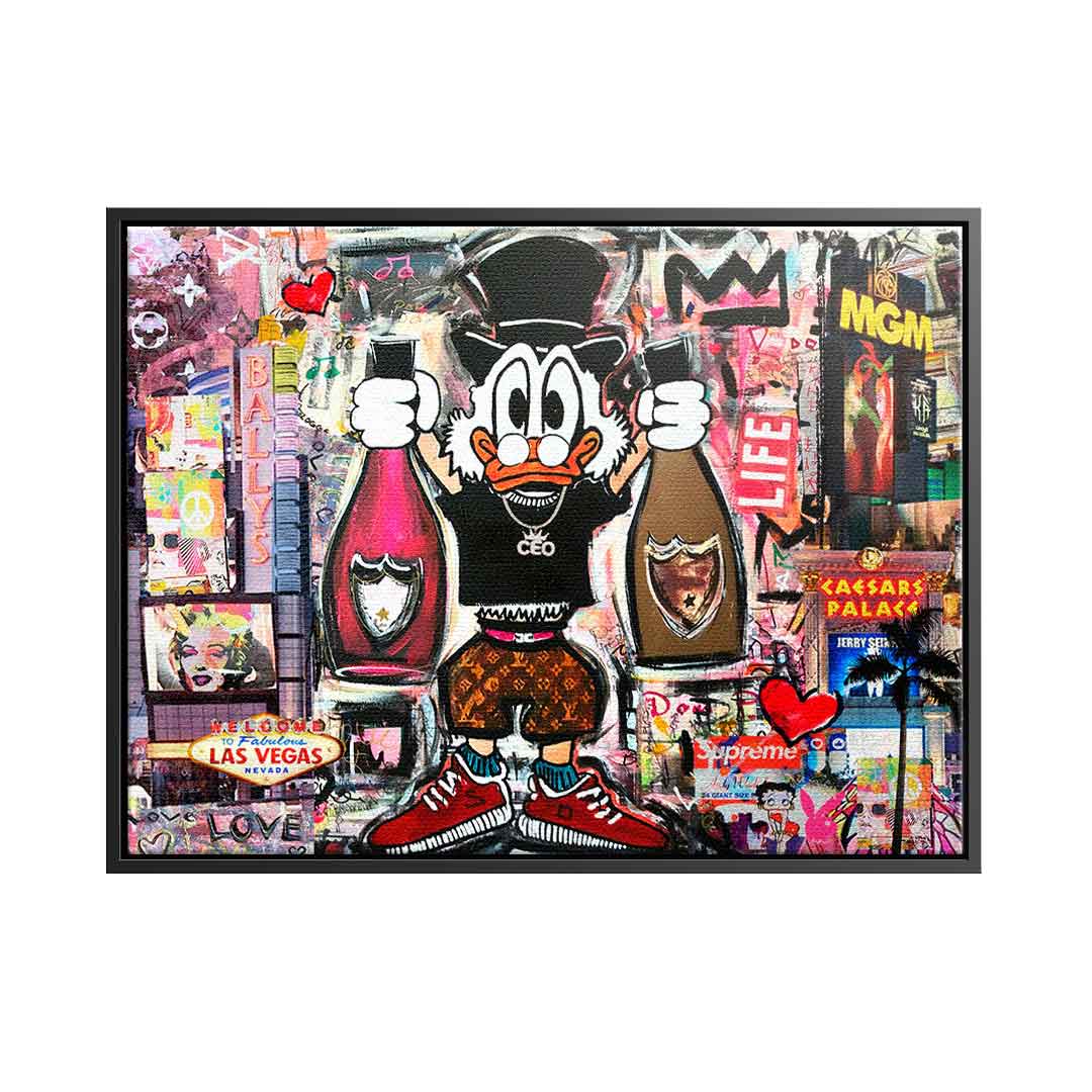 Scrooge McDuck in Las Vegas