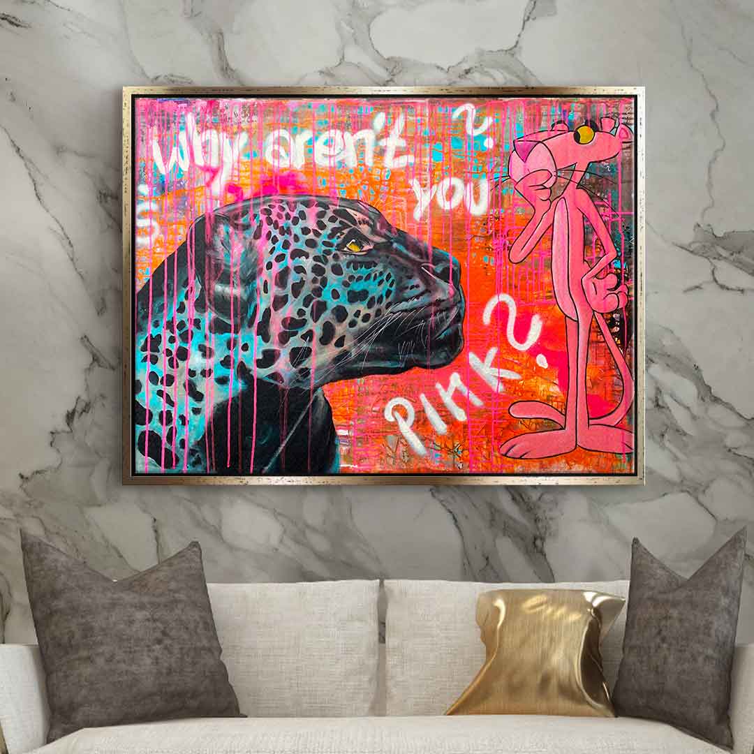 Why aren't you pink