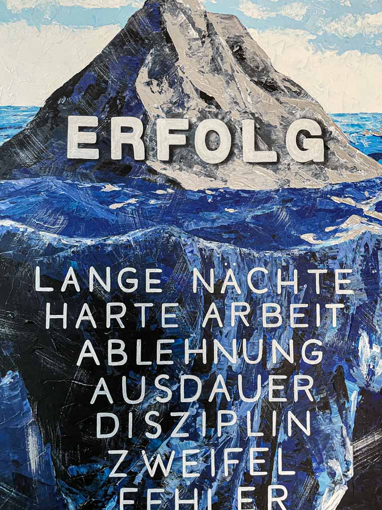 Eisberg des Erfolges | Gemälde