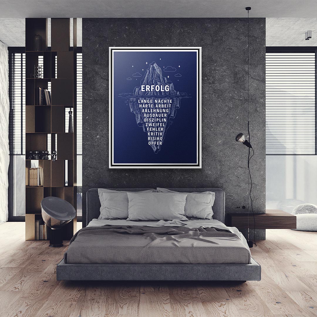 Eisberg des Erfolges #infografik