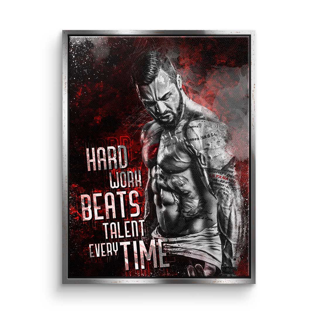 Hard work bodybuilding