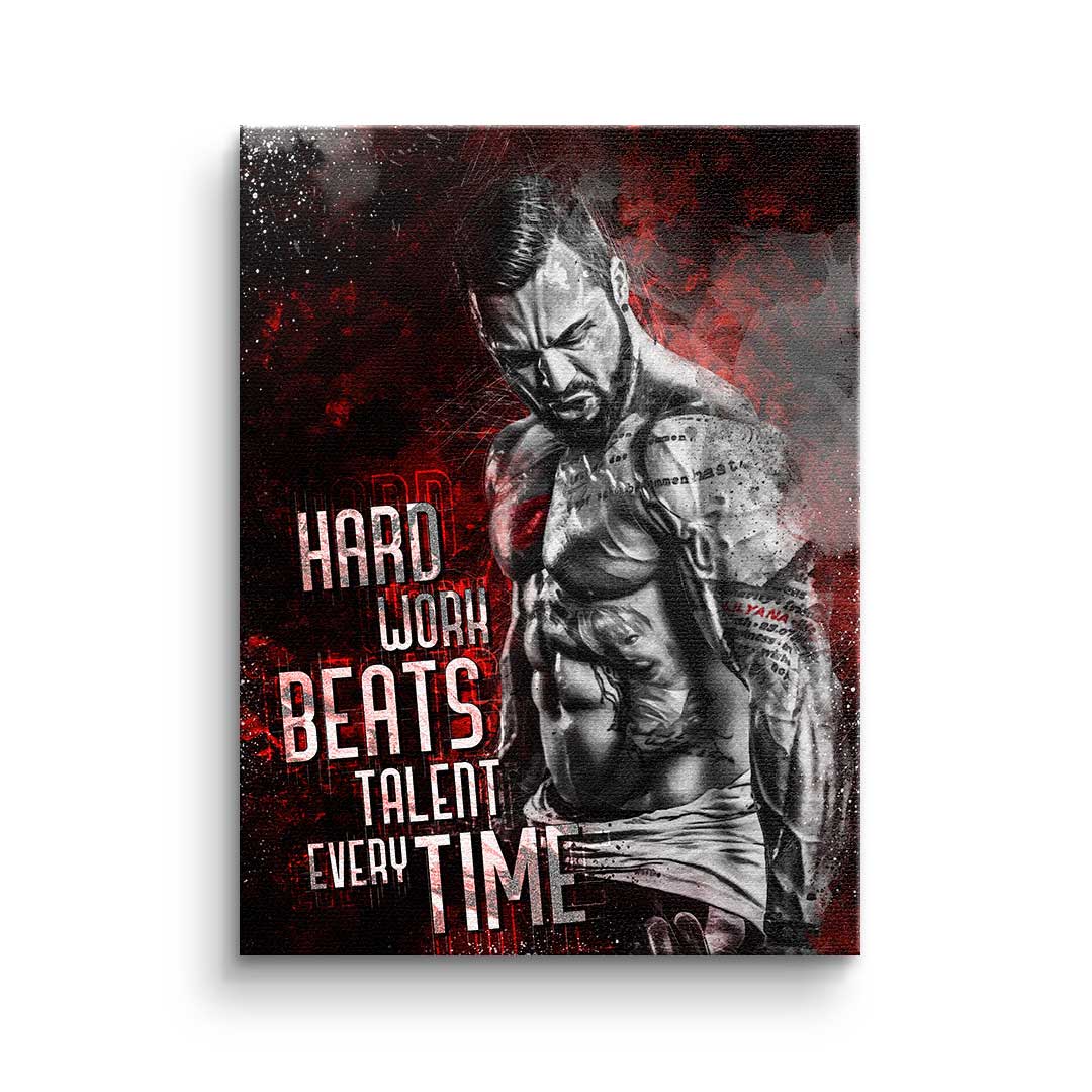 Hard work bodybuilding