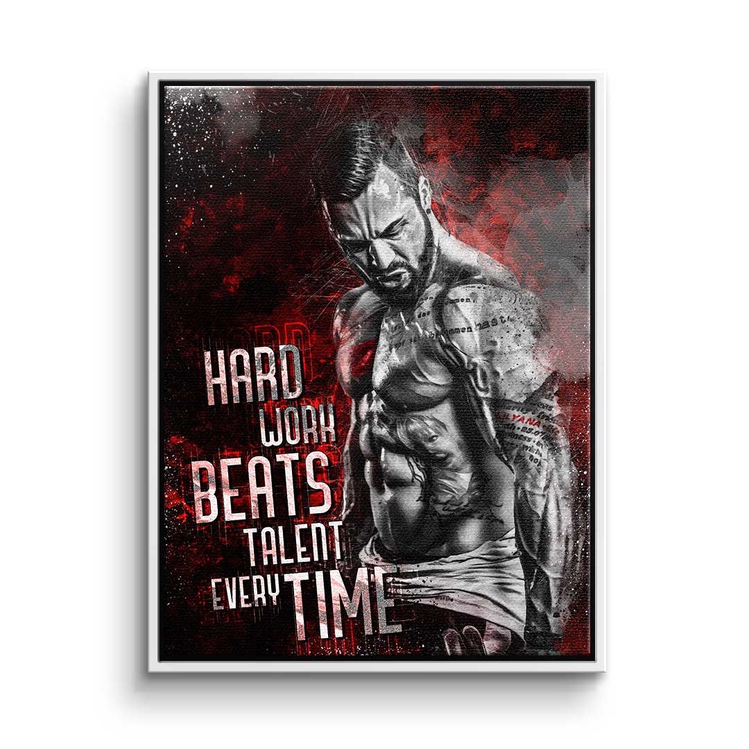 Hard work bodybuilding