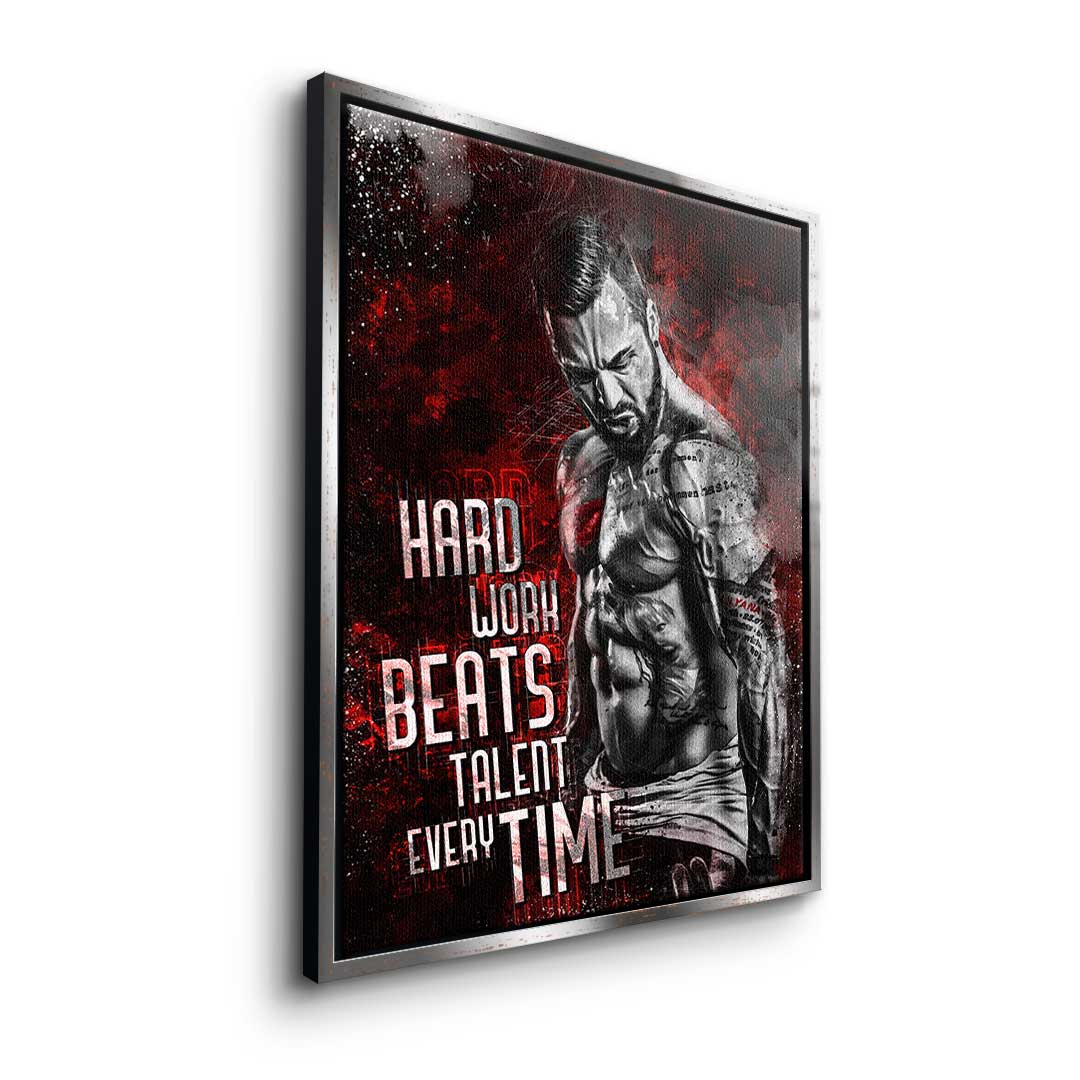 Hard work bodybuilding